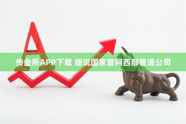 传金所APP下载 细说国家管网西部管道公司