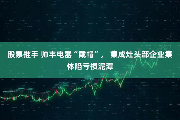 股票推手 帅丰电器“戴帽”， 集成灶头部企业集体陷亏损泥潭